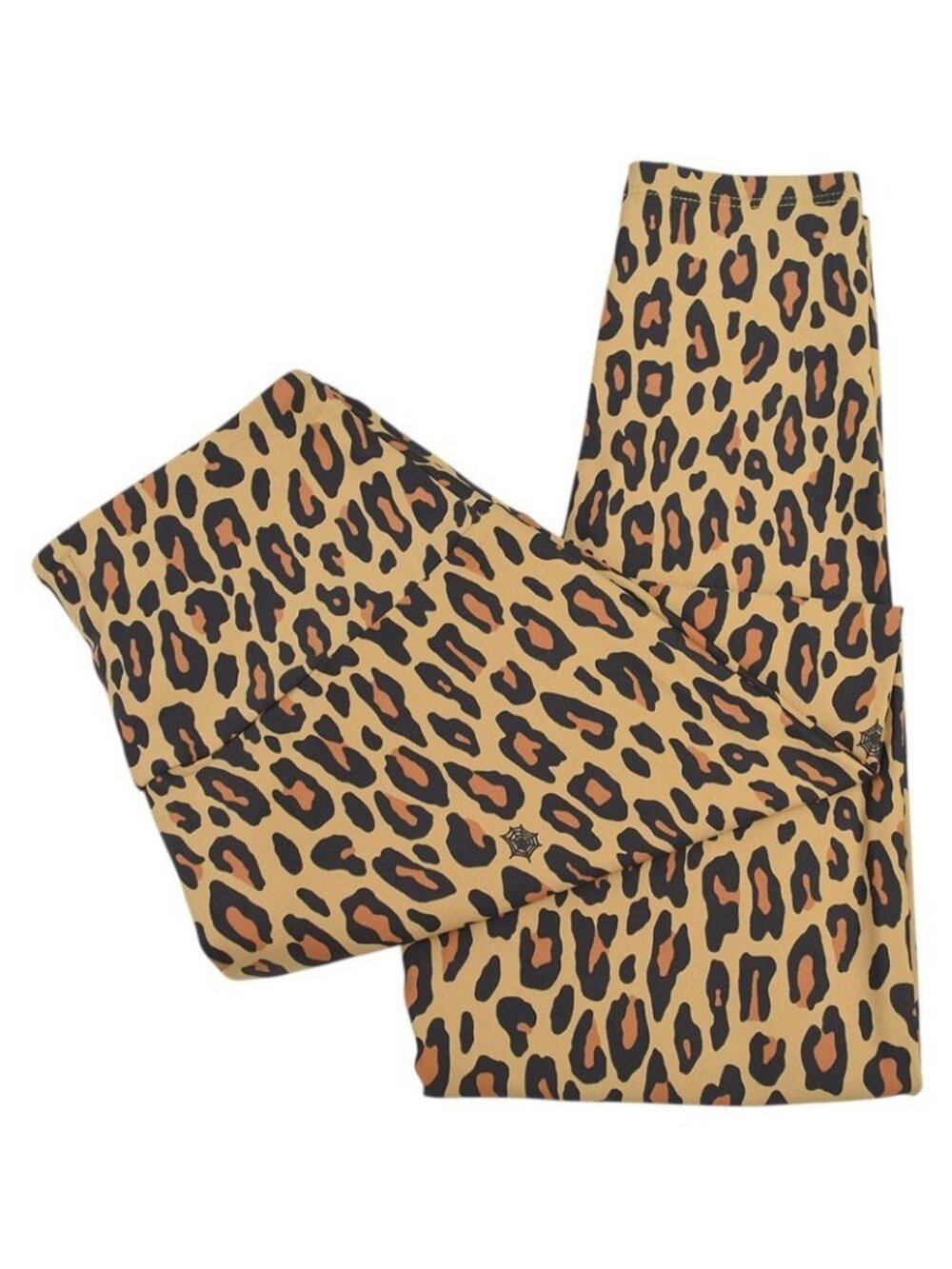 BODYISM x CHARLOTTE OLYMPIA I Am Wild Leopard Cropped Leggings LARGE NWT